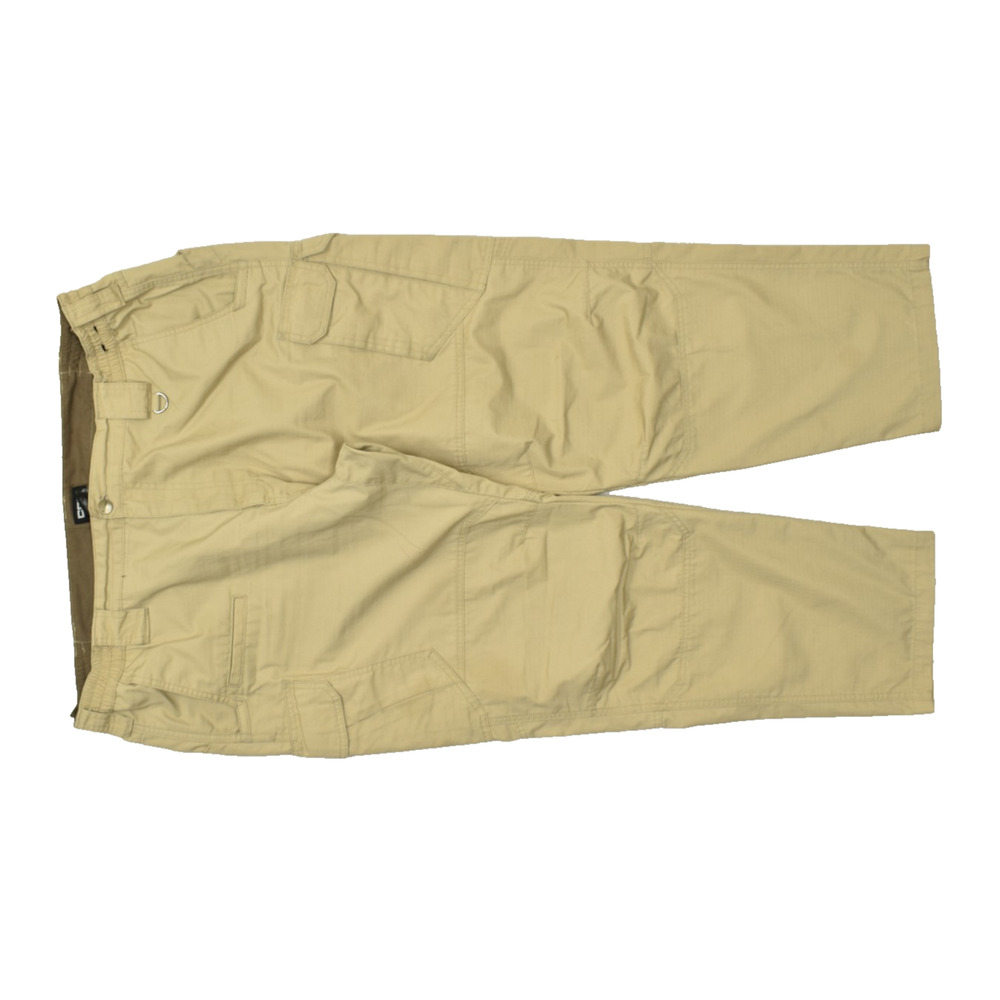 CQR Men's Tactical Cargo Pants Khaki Size 38x29 Ripstop Lightweight Outdoor Hiki
